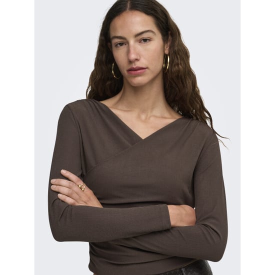 Only onllexi l/s Wickeltop jrs 15383493 coffee bean - Image 6