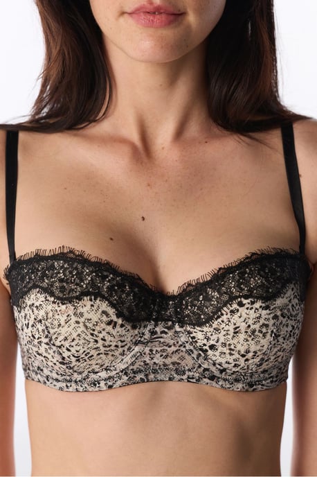 Stardoll Bedruckter Push-up-BH mit Leopardenmuster und Wattierung - Image 2