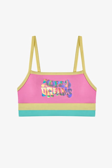 Penti Mädchen-Bikini-Set mit Neckholder, Hologramm-Muster und offenem Rücken - Image 2