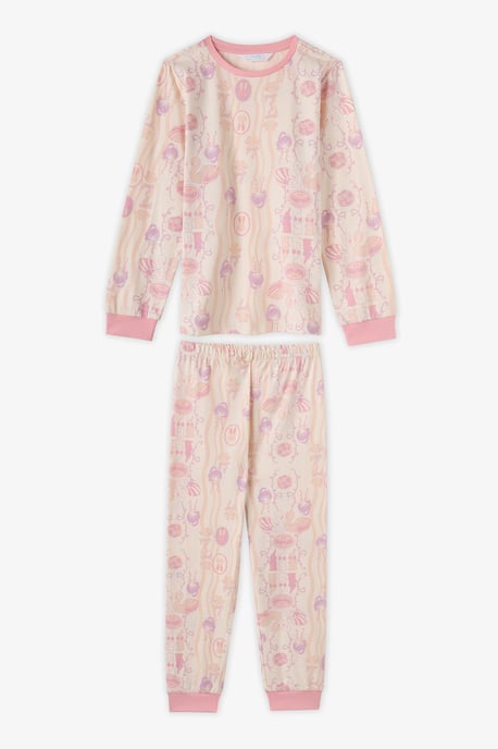 Penti Mädchen-Pyjama-Set aus Baumwolle Starlit Friends Langarm - Image 2