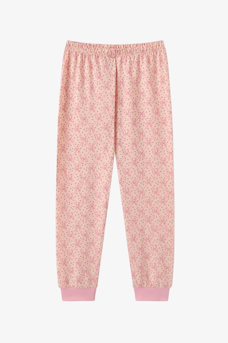 Penti Mädchen Whisper Bows Baumwolle Langarm-Pyjama-Set - Image 4