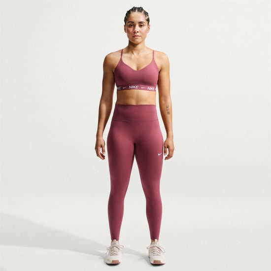 Nike - "Indy" Sport-BH für Damen, Leichte Stütze (Rosa Rauch) - Image 4