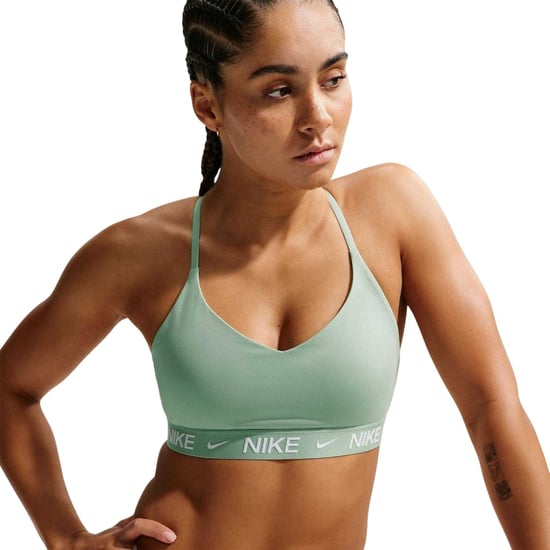 Nike - "Indy" Sport-BH für Damen, Leichte Stütze (Grün) - Image 2