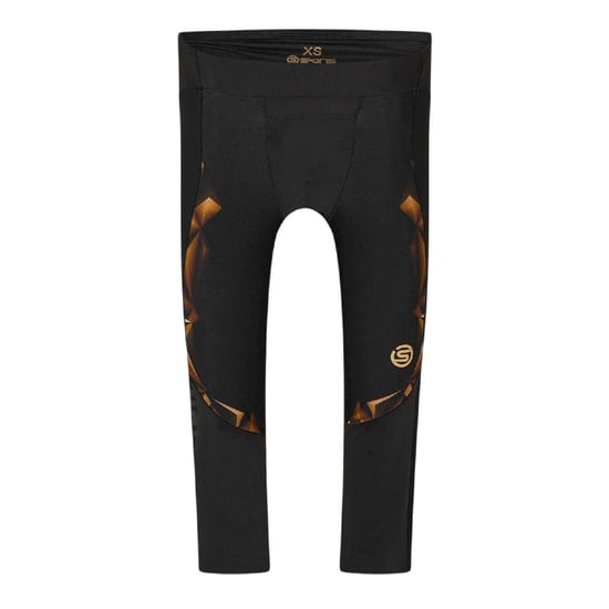 Skins - "A400" 3/4 Leggings für Herren (Schwarz) - Image 2