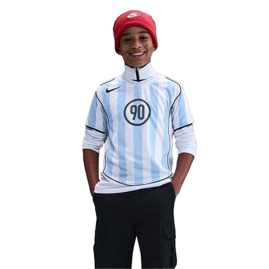 Nike - "Total 90 Energy" Hemd für Kinder (Weiß/Blau) - Image 1