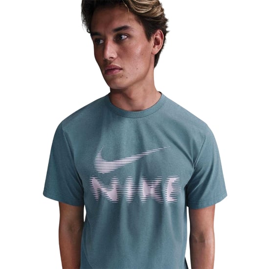 Nike - "Hyverse" T-Shirt für Herren, Dri-FIT (Rauchblau) - Image 3