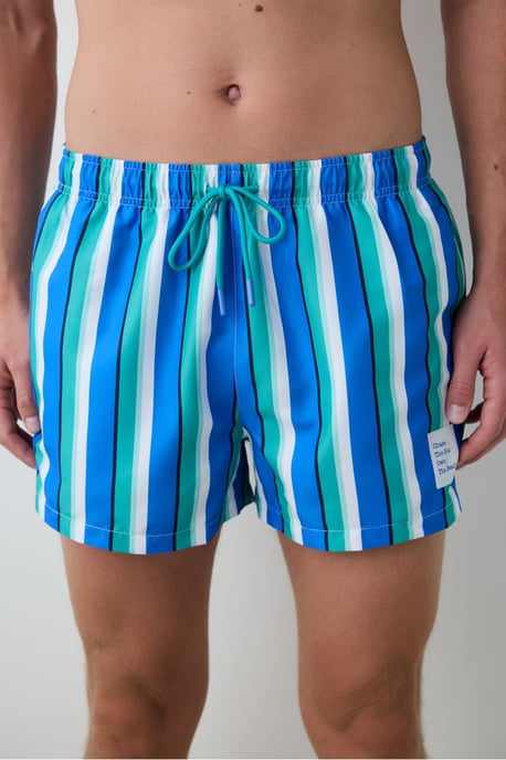 Penti Gestreifte Herren-Badeshorts - Image 2