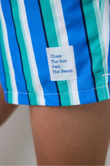 Penti Gestreifte Herren-Badeshorts - Image 3