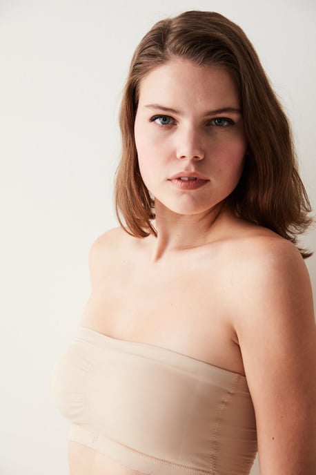 Trägerloses Strick-Bralette - Image 2