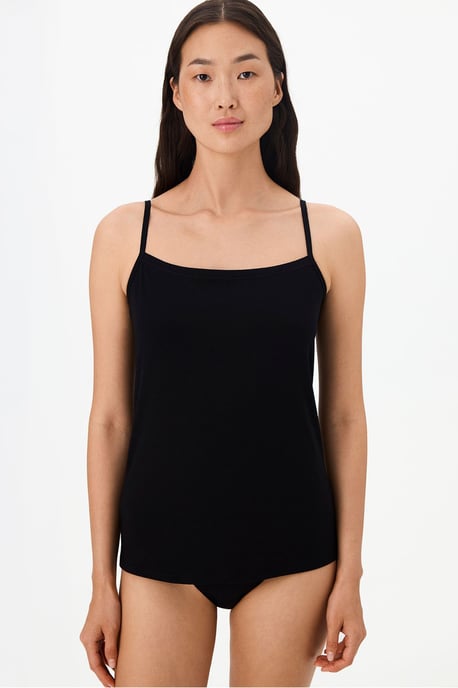 Cami-Tanktop aus Baumwolle mit eckigem Ausschnitt - Image 2