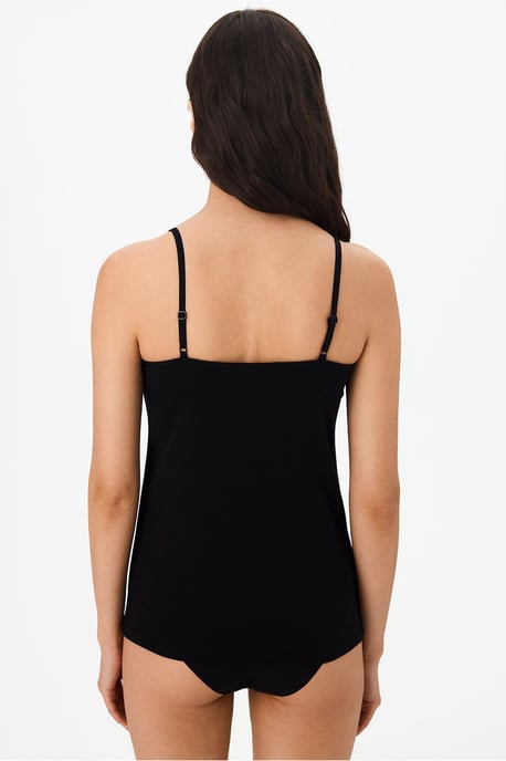 Cami-Tanktop aus Baumwolle mit eckigem Ausschnitt - Image 3