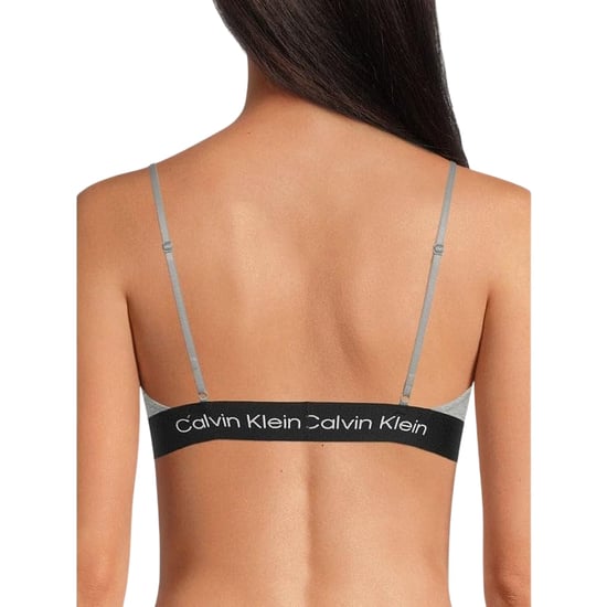 Calvin Klein - Bralette für Damen, Spaghetti-Träger (Grauheide) - Image 3