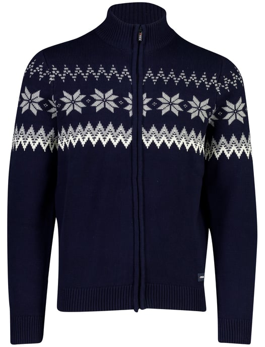 Nâ€¢Zâ€¢Aâ€¢  New Zealand Auckland Dunkelblauer Baumwoll-Cardigan - Image 2