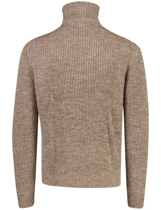 New Zealand brauner grob gestrickter Pullover - Image 3