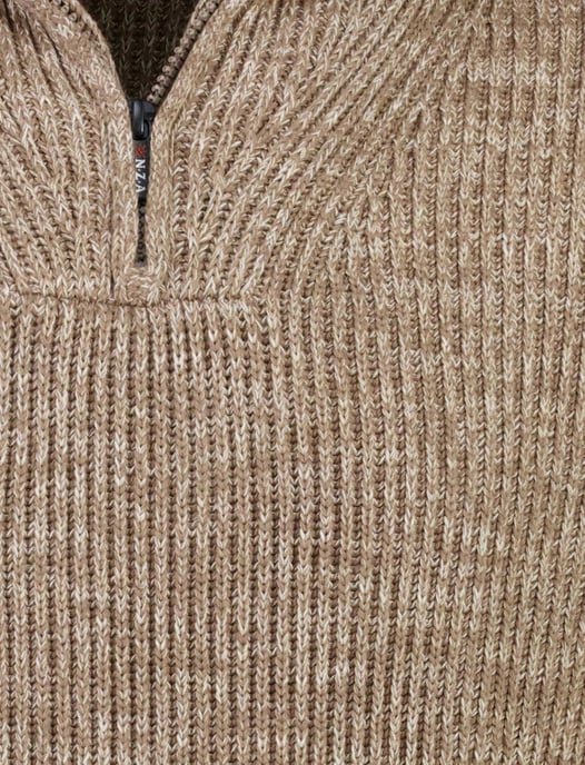 New Zealand brauner grob gestrickter Pullover - Image 4