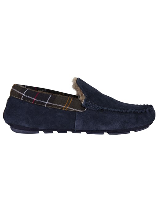 Barbour Monty Hausschuhe, Blau - Image 3