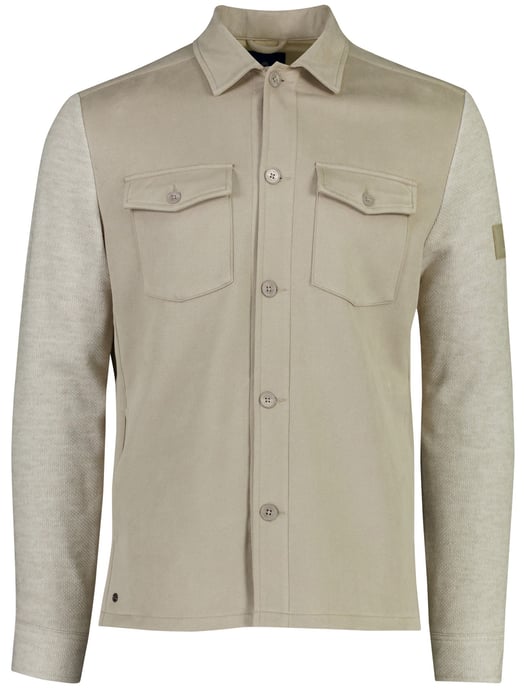 Blue Industry Overshirt Beige - Image 2