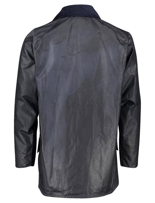 Barbour Beaufort Wachsjacke dunkelblau - Image 3