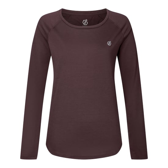 Dare 2B - "Serenity" T-Shirt für Damen, Langärmlig (Heidelbeere) - Image 2