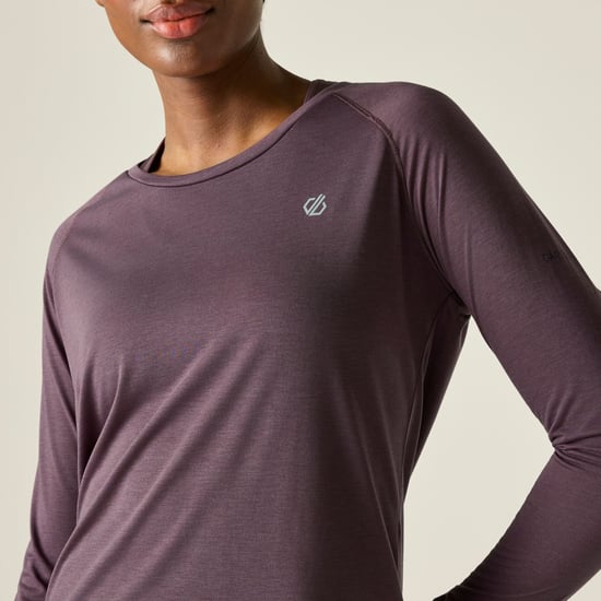 Dare 2B - "Serenity" T-Shirt für Damen, Langärmlig (Heidelbeere) - Image 5