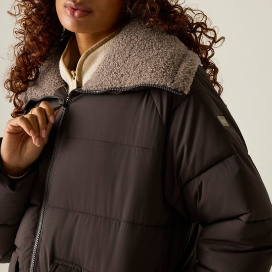 Regatta - "Kayana" Steppjacke für Damen (Dunkle Schokolade/Mokka) - Image 3