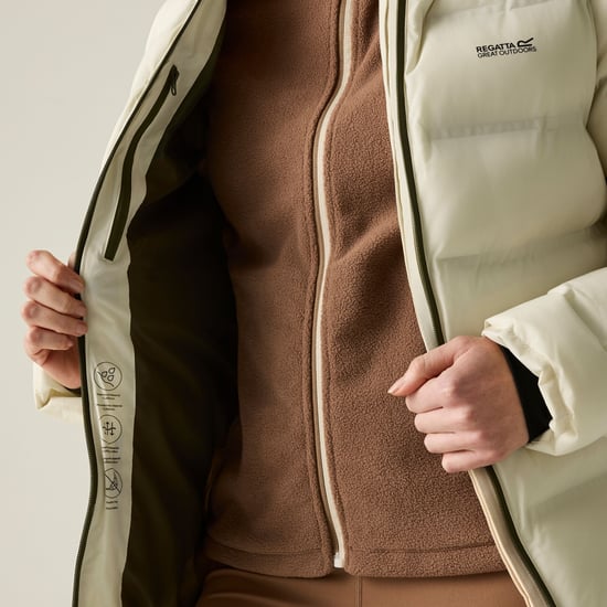Regatta - "Altoro" Steppjacke für Damen, Thermisches Material (Helles Vanillegelb/Oliv) - Image 4