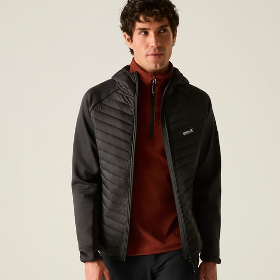 Regatta - "Andreson" Hybridjacke für Herren (Schwarz/Gebrannte Henna) - Image 1