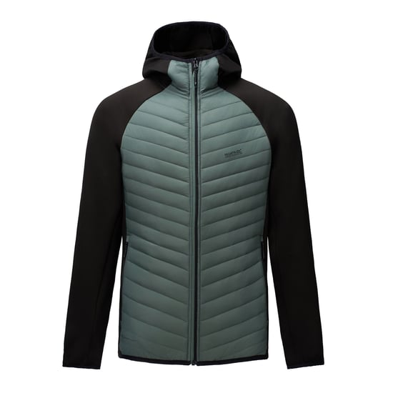 Regatta - "Andreson" Hybridjacke für Herren (Dunkelwaldgrün/Schwarz) - Image 2