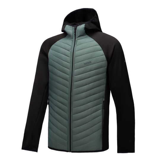 Regatta - "Andreson" Hybridjacke für Herren (Dunkelwaldgrün/Schwarz) - Image 4