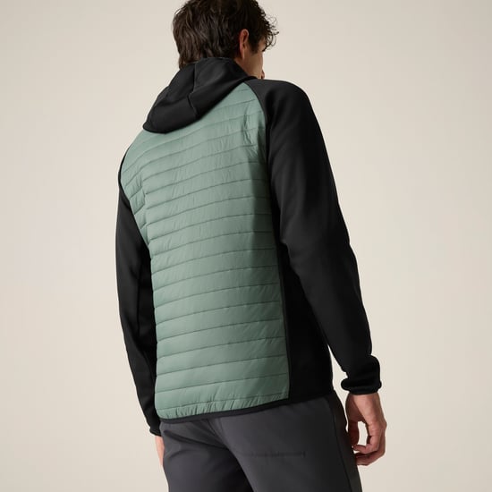 Regatta - "Andreson" Hybridjacke für Herren (Dunkelwaldgrün/Schwarz) - Image 6