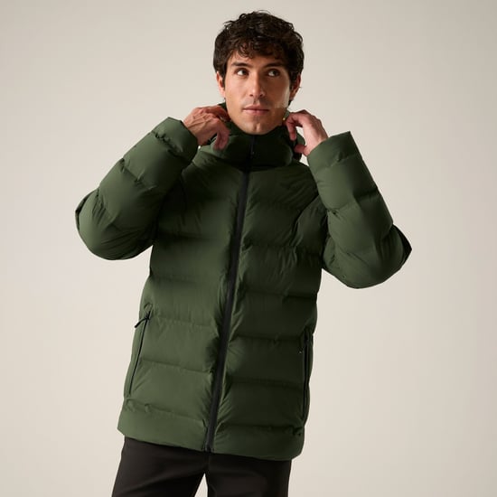 Regatta - "Altoro" Jacke, wasserfest für Herren, Thermisches Material (Dunkel-Khaki/Sonnenuntergang) - Image 1