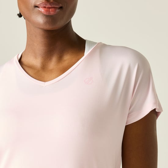 Dare 2B Damen Sport-T-Shirt (Rosa Nebel) - Image 5