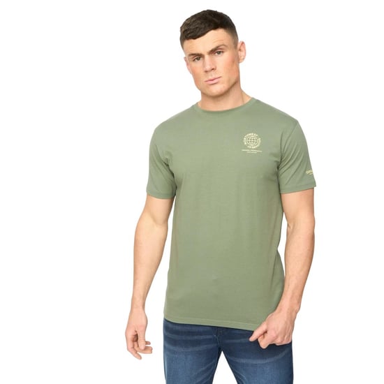 Crosshatch - "Chittingtons" T-Shirt für Herren (Schwarzoliv) - Image 2