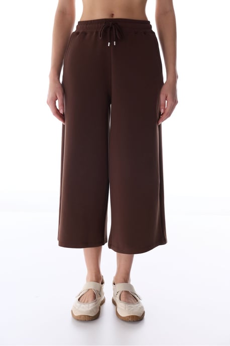 Mid-Waist Oversize-Strick-Culotte-Shorts - Image 2