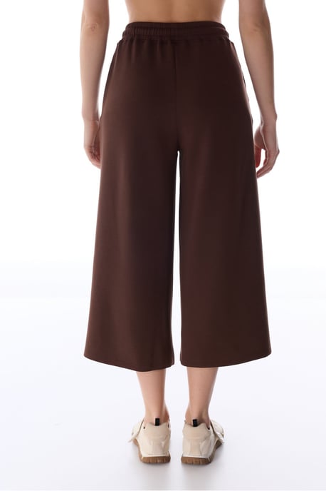 Mid-Waist Oversize-Strick-Culotte-Shorts - Image 3