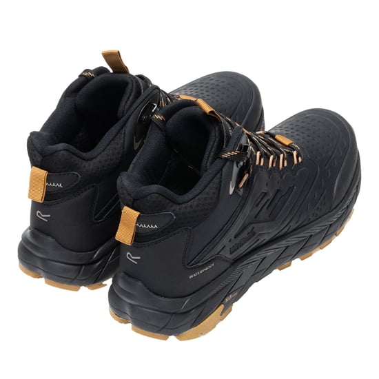 Regatta - "Derino" Wanderstiefel für Herren, Knöchelhoch (Schwarz/Gummi) - Image 2