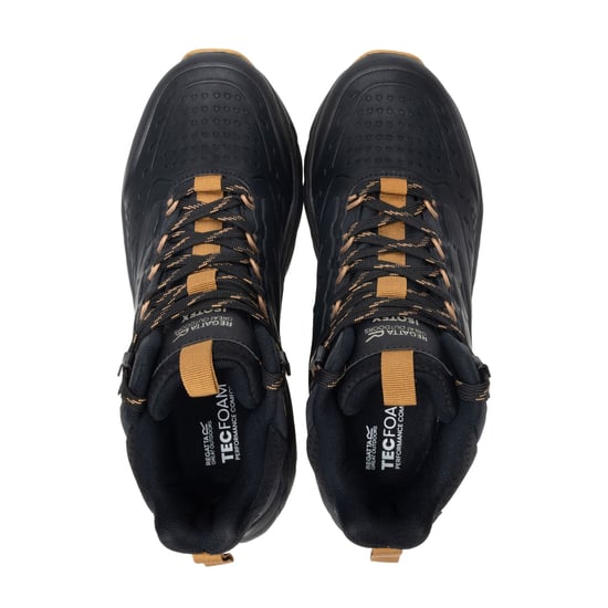 Regatta - "Derino" Wanderstiefel für Herren, Knöchelhoch (Schwarz/Gummi) - Image 4
