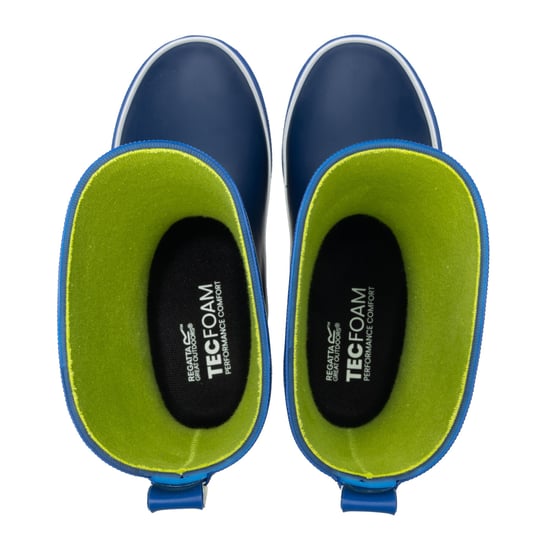 Regatta Great Outdoors Kinder Foxfire Gummistiefel (Aviatorblau/Königsblau) - Image 4