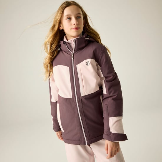 Dare 2B - "Rip It" Skijacke für Kinder (Heidelbeere/Rosa Nebel) - Image 4