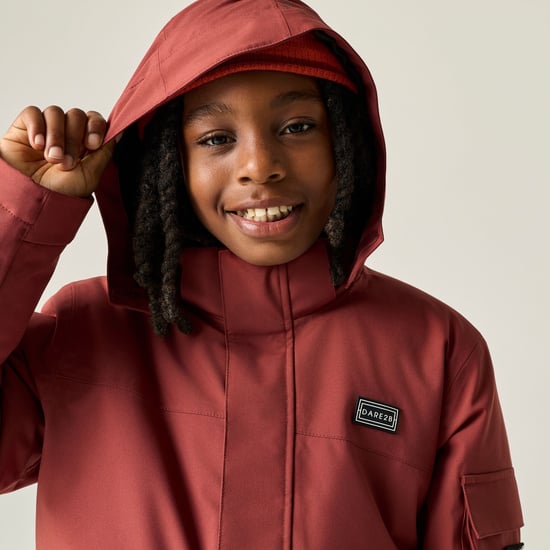 Dare 2B - "Shredder II" Skijacke für Kinder (Rustikales Rot) - Image 6