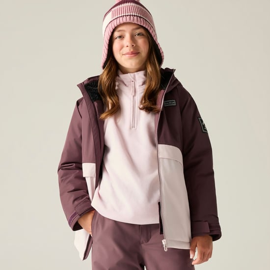 Dare 2B - "Wing It" Skijacke für Kinder (Heidelbeere/Rosa Nebel) - Image 3