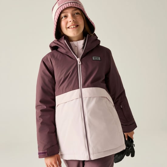 Dare 2B - "Wing It" Skijacke für Kinder (Heidelbeere/Rosa Nebel) - Image 5