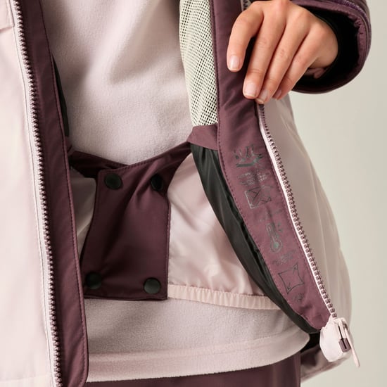 Dare 2B - "Wing It" Skijacke für Kinder (Heidelbeere/Rosa Nebel) - Image 6