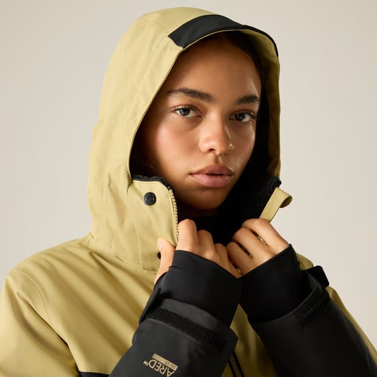 Dare 2B - "Flurry III" Skijacke für Damen (Wüstenbeige/Schwarz) - Image 4