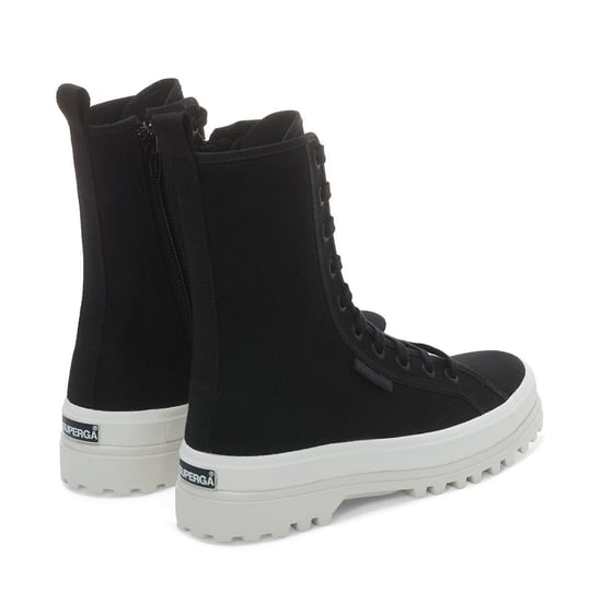Superga - Herren/Damen Unisex High Tops "2641 Alpina" (Ganzschwarz/Avorio) - Image 1