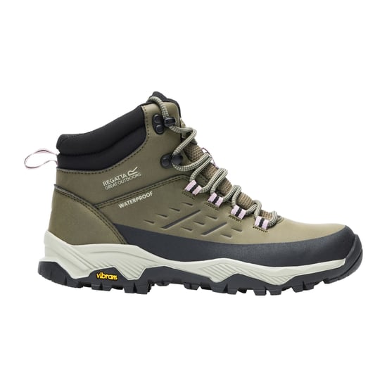 Regatta - "Blake" Wanderstiefel für Damen (Oliv/Puderlila) - Image 2