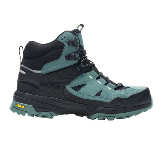 Regatta - "Regen" Wanderstiefel für Damen (Fichtengrün/Kanarien-Gelb) - Image 1