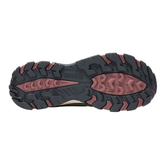 Regatta - Damen Wanderschuhe "Holcombe III" (Oliv/dunkele Kirsche) - Image 5