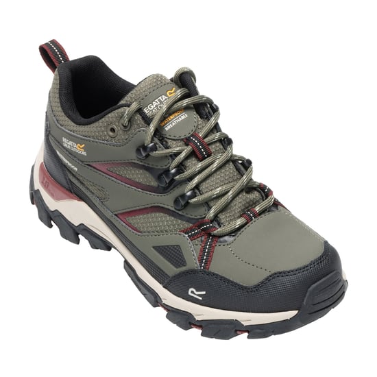 Regatta - Damen Wanderschuhe "Holcombe III" (Oliv/dunkele Kirsche) - Image 6