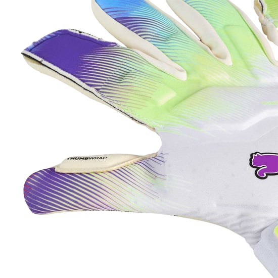 Puma - "Ultra Ultimate Hybrid" Torhüter-Handschuhe für Herren/Damen Unisex (Weiß/Violett) - Image 2